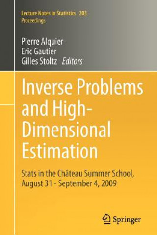 Książka Inverse Problems and High-Dimensional Estimation Pierre Alquier