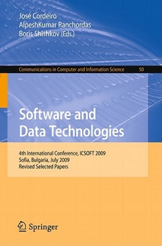 Könyv Software and Data Technologies José Cordeiro