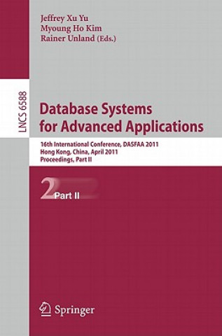 Kniha Database Systems for Advanced Applications Jeffrey Xu Yu