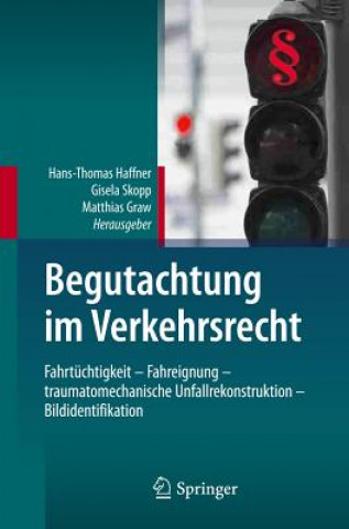 Knjiga Begutachtung Im Verkehrsrecht Hans-Thomas Haffner