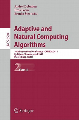 Knjiga Adaptive and Natural Computing Algorithms Andrej Dobnikar