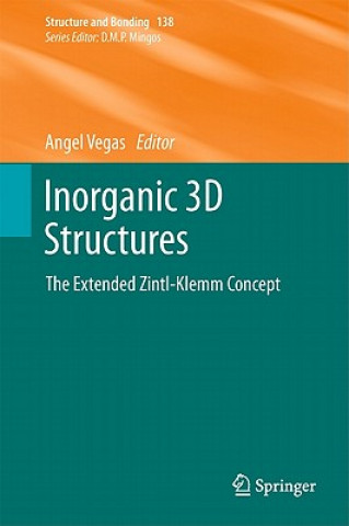 Knjiga Inorganic 3D Structures Angel Vegas