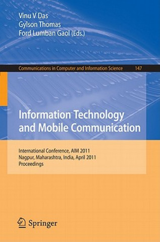 Kniha Information Technology and Mobile Communication Vinu V. Das