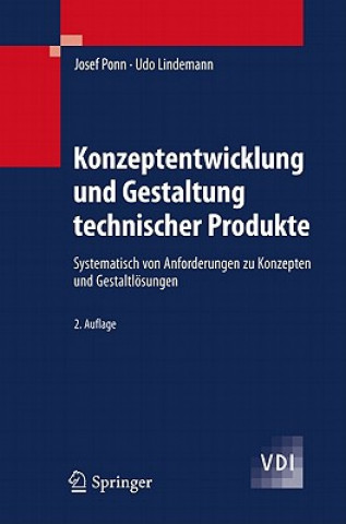 Book Konzeptentwicklung Und Gestaltung Technischer Produkte Josef Ponn