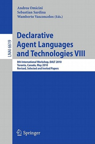 Książka Declarative Agent Languages and Technologies VIII Andrea Omicini