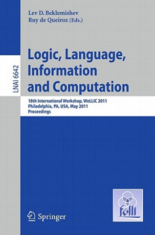 Book Logic, Language, Information, and Computation Lev D. Beklemishev