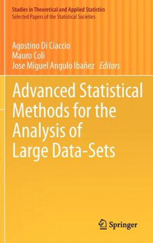 Könyv Advanced Statistical Methods for the Analysis of Large Data-Sets Agostino Di Ciaccio