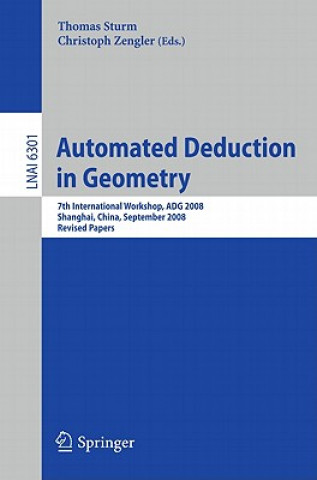 Βιβλίο Automated Deduction in Geometry Thomas Sturm