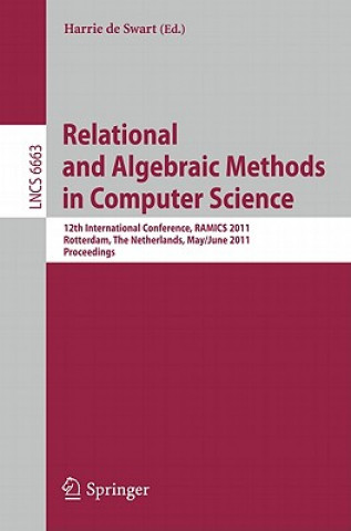 Kniha Relational and Algebraic Methods in Computer Science Harrie de Swart