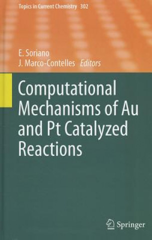 Książka Computational Mechanisms of Au and Pt Catalyzed Reactions Elena Soriano