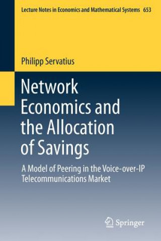 Livre Network Economics and the Allocation of Savings Philipp Servatius