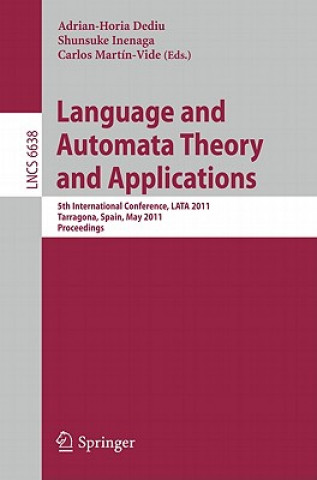 Könyv Language and Automata Theory and Applications Adrian-Horia Dediu