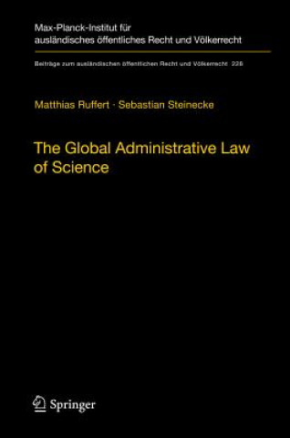 Kniha Global Administrative Law of Science Matthias Ruffert