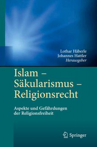 Kniha Islam, Seakularismus, Religionsrecht Lothar Häberle