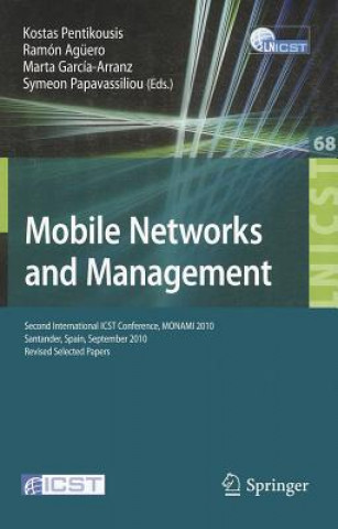 Kniha Mobile Networks and Management Kostas Pentikousis
