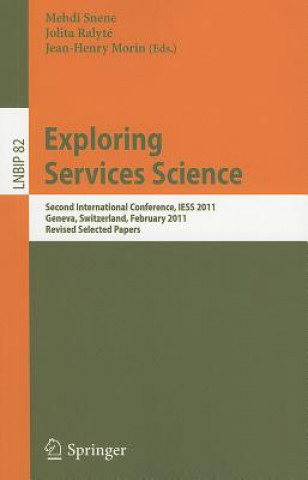 Book Exploring Services Science Mehdi Snene