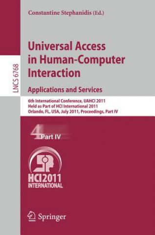 Carte Universal Access in Human-Computer Interaction. Applications and Services Constantine Stephanidis