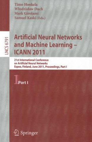 Kniha Artificial Neural Networks and Machine Learning  - ICANN 2011 Timo Honkela