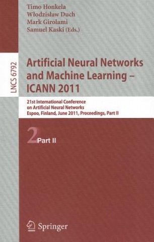 Book Artificial Neural Networks and Machine Learning - ICANN 2011 Timo Honkela