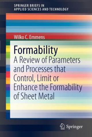 Könyv Formability Wilco C. Emmens