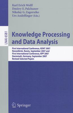 Könyv Knowledge Processing and Data Analysis Karl Erich Wolff