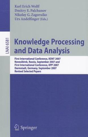 Kniha Knowledge Processing and Data Analysis Karl Erich Wolff