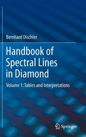 Könyv Handbook of Spectral Lines in Diamond Bernhard Dischler