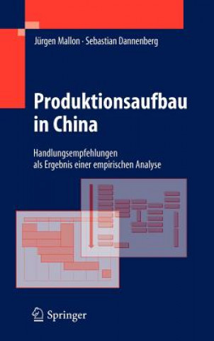 Книга Produktionsaufbau in China Jürgen Mallon