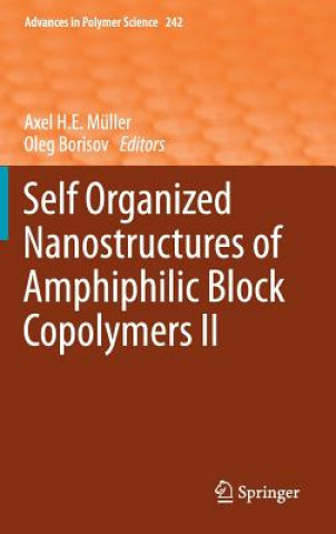 Könyv Self Organized Nanostructures of Amphiphilic Block Copolymers II Axel H. E. Müller