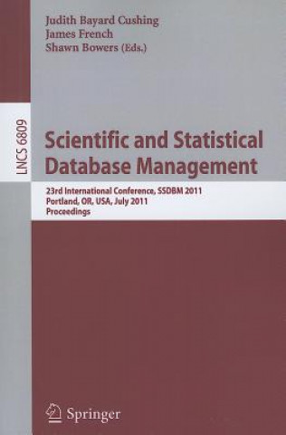 Könyv Scientific and Statistical Database Management Judith Bayard Cushing