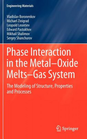 Książka Phase Interaction in the Metal - Oxide Melts - Gas -System Vladislav Boronenkov