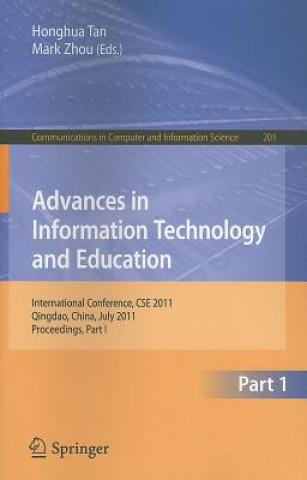 Kniha Advances in Information Technology and Education Honghua Tan