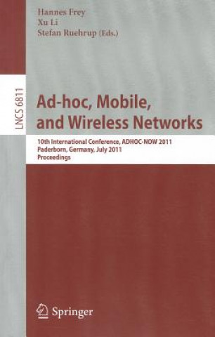 Buch AD-HOC, Mobile and Wireless Networks Hannes Frey