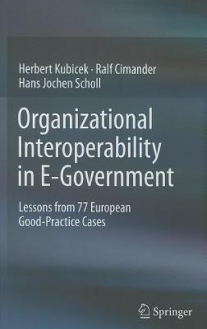 Kniha Organizational Interoperability in E-Government Herbert Kubicek