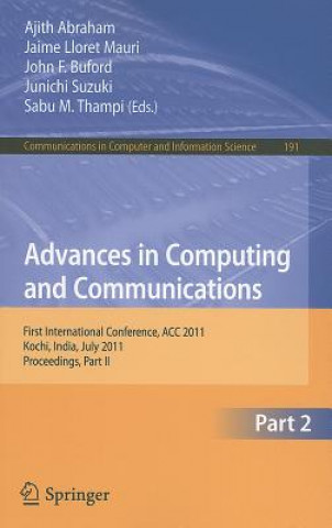 Kniha Advances in Computing and Communications, Part II Ajith Abraham