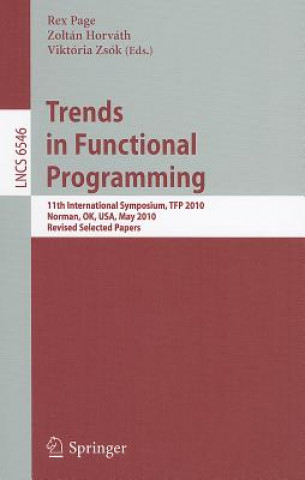 Könyv Trends in Functional Programming Rex Page