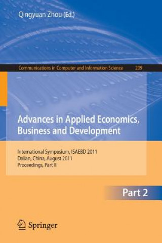 Libro Advances in Applied Economics, Business and Development Qingyuan Zhou