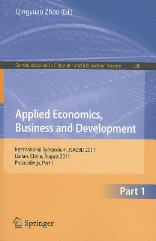 Książka Applied Economics, Business and Development Qingyuan Zhou