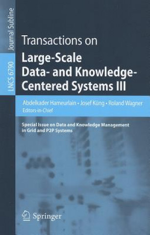 Buch Transactions on Large-Scale Data- and Knowledge-Centered Systems III Abdelkader Hameurlain