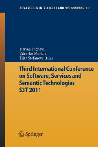 Książka Third International Conference on Software, Services & Semantic Technologies S3T 2011 Darina Dicheva