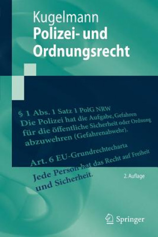 Libro Polizei- Und Ordnungsrecht Dieter Kugelmann