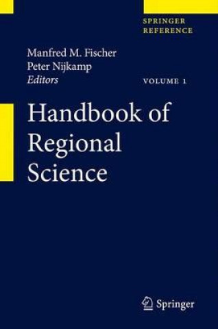 Kniha Handbook of Regional Science Manfred M. Fischer