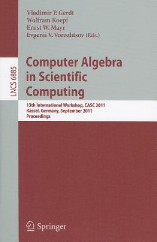 Könyv Computer Algebra in Scientific Computing Vladimir P. Gerdt