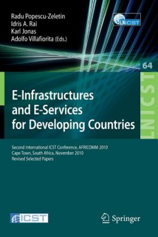 Buch E-Infrastructure and E-Services for Developing Countries Radu Popescu-Zeletin