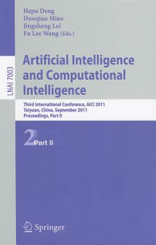 Libro Artificial Intelligence and Computational Intelligence Hepu Deng