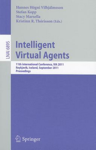 Kniha Intelligent Virtual Agents Hannes Högni Vilhjálmsson