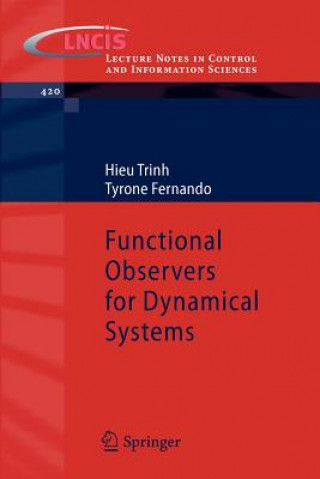 Kniha Functional Observers for Dynamical Systems Hieu Trinh