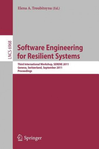 Book Software Engineering for Resilient Systems Elena A. Troubitsyna