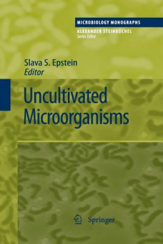 Carte Uncultivated Microorganisms Slava S. Epstein