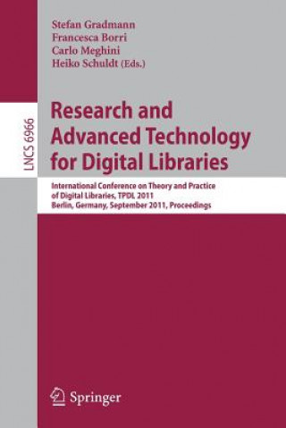 Libro Research and Advanced Technology for Digital Libraries Stefan Gradmann